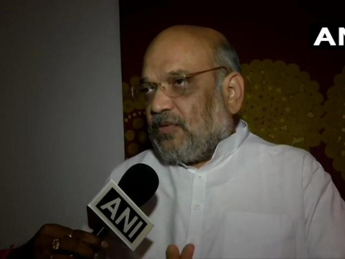 The Election Commission blinded in West Bengal? Amit Shahh's alligation on clashes | निवडणूक आयोग बंगालमध्ये डोळ्यांवर पट्टी बांधून बसलाय का? अमित शहांचा आरोप The Election Commission blinded in West Bengal? Amit Shahh's alligation on clashes | निवडणूक आयोग बंगालमध्ये डोळ्यांवर पट्टी बांधून बसलाय का? अमित शहांचा आरोप