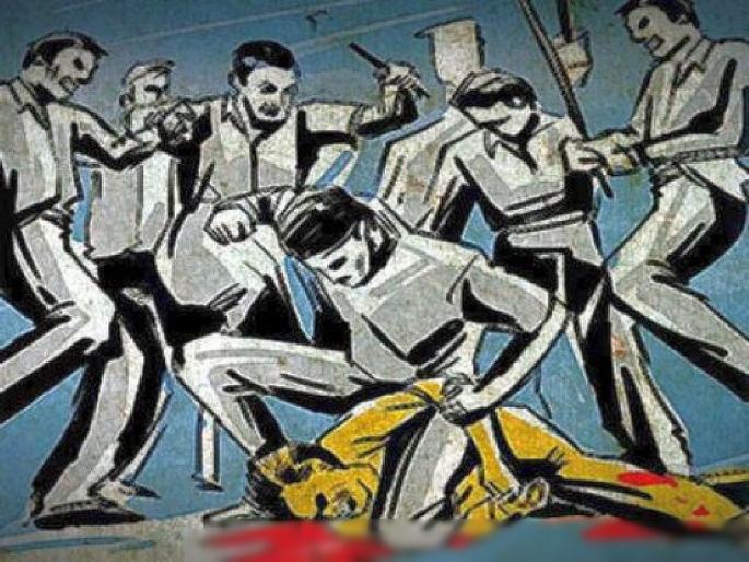 A friend killed a friend by crushing with a stone in balharshah; Four killers arrested | दगडाने ठेचून मित्राने केला मित्राचा खून; चार मारेकऱ्यांना अटक