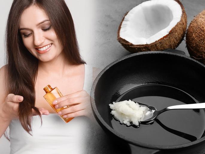 Hair Care Tips: When applying coconut oil to hair, keep in mind 3 things, hair will be soft and long | Hair Care Tips : केसांना खोबरेल तेल लावताना लक्षात ठेवा ३ गोष्टी, केस होतील मुलायम आणि लांबसडक
