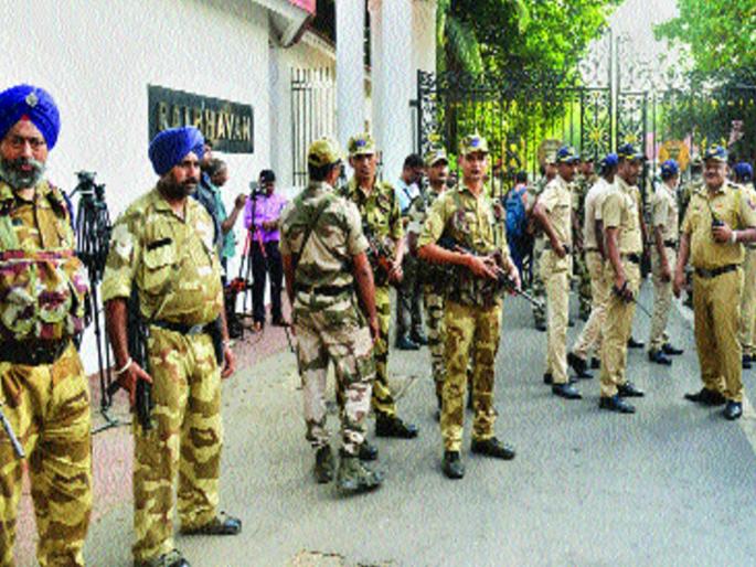 Security System in Mumbai | सत्तांतर नाट्यामुळे मुंबईला छावणीचे स्वरूप Security System in Mumbai | सत्तांतर नाट्यामुळे मुंबईला छावणीचे स्वरूप
