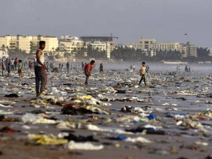 9 thousand tons of garbage on Dadar Chowpatty, more than 10 thousand volunteers participated | दादरच्या चौपाटीवर ९ हजार टन कचरा, १० हजारांहून अधिक स्वयंसेवक सहभागी 9 thousand tons of garbage on Dadar Chowpatty, more than 10 thousand volunteers participated | दादरच्या चौपाटीवर ९ हजार टन कचरा, १० हजारांहून अधिक स्वयंसेवक सहभागी