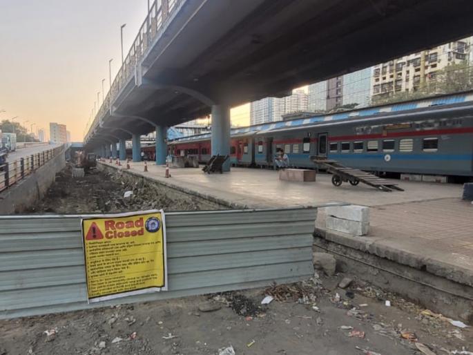 New railway track at Dadar station work on new platform accelerates will bring big relief | Mumbai Local: दादर स्टेशनवर नवी रेल्वे मार्गिका, नव्या प्लॅटफॉर्मच्या कामाला गती; मोठा दिलासा मिळणार New railway track at Dadar station work on new platform accelerates will bring big relief | Mumbai Local: दादर स्टेशनवर नवी रेल्वे मार्गिका, नव्या प्लॅटफॉर्मच्या कामाला गती; मोठा दिलासा मिळणार