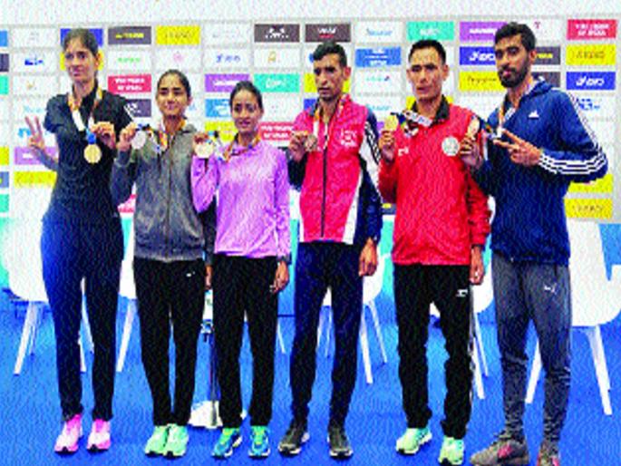 Mumbai Marathon 2019 : Maharashtra girls shine in the half-marathon | Mumbai Marathon : अर्धमॅरेथॉनमध्ये महाराष्ट्राच्या मुली चमकल्या