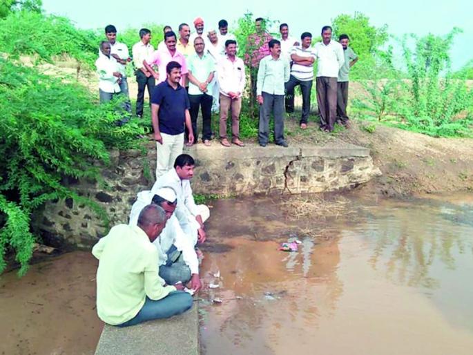 In the first rain, the river Gopika | पहिल्याच पावसात गोपिका नदी तुडूंब In the first rain, the river Gopika | पहिल्याच पावसात गोपिका नदी तुडूंब