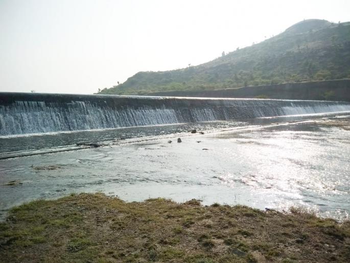 Dhorpagaon dam 100 per cent feel | ढोरपगाव लघु प्रकल्प शभंर टक्के भरला Dhorpagaon dam 100 per cent feel | ढोरपगाव लघु प्रकल्प शभंर टक्के भरला