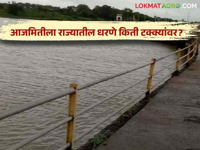 Latest News maharashtra dam Storage Some dams in Maharashtra are 100 percent full see details | Maharashtra Dam Storage : राज्यातील धरणे फुल्ल होण्याच्या मार्गावर, आज 31 ऑगस्ट रोजीचा पाणीसाठा  Latest News maharashtra dam Storage Some dams in Maharashtra are 100 percent full see details | Maharashtra Dam Storage : राज्यातील धरणे फुल्ल होण्याच्या मार्गावर, आज 31 ऑगस्ट रोजीचा पाणीसाठा