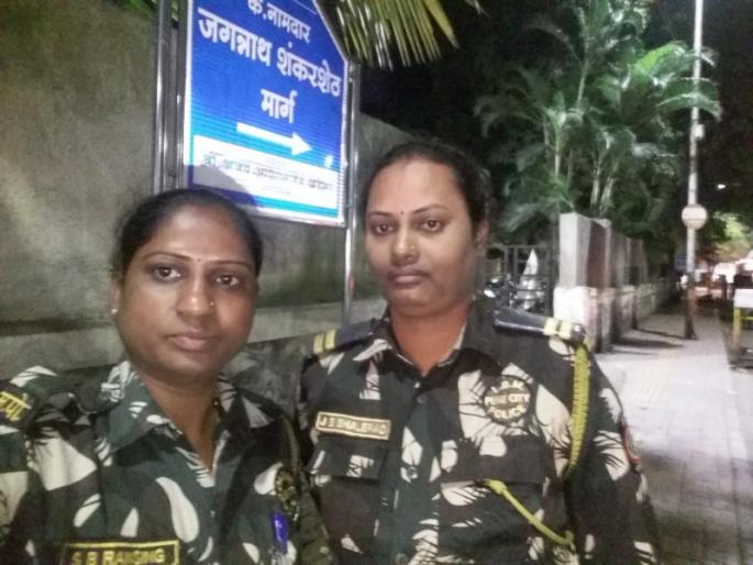 Damini Marshall caught motorcycle thief | दामिनी मार्शलनी पकडले मोटारसायकल चोरट्याला