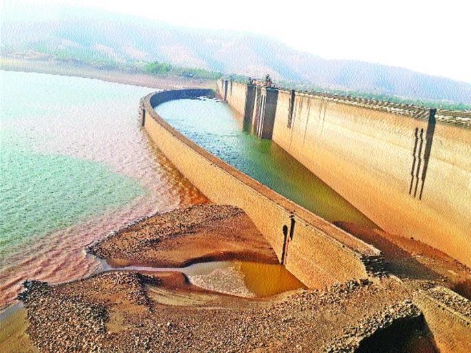 Underground basins; Water scheme in trouble | धरणांनी गाठला तळ; पाणी योजना संकटात