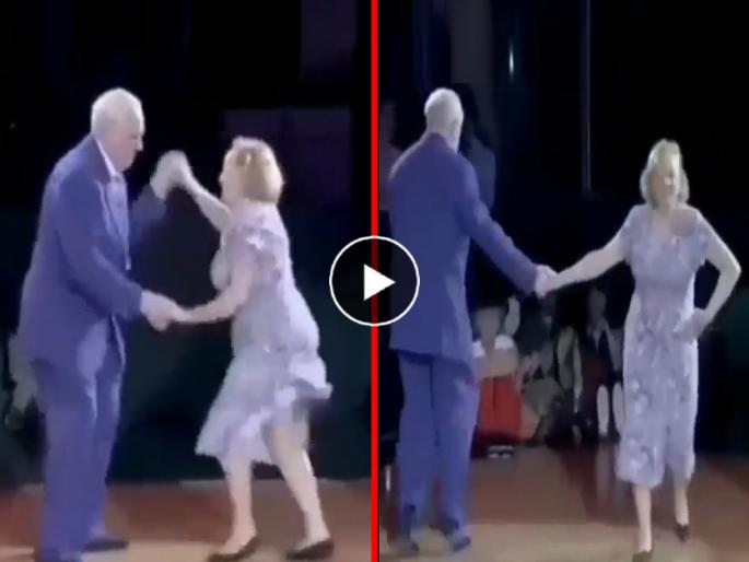 94 years old husband 91 years wife amazing dance video goes viral on social media full of energy | Dance Video: ९४ वर्षांचा नवरा अन् ९१ वर्षांची बायको... जोडप्याचा भन्नाट डान्स झाला व्हायरल 94 years old husband 91 years wife amazing dance video goes viral on social media full of energy | Dance Video: ९४ वर्षांचा नवरा अन् ९१ वर्षांची बायको... जोडप्याचा भन्नाट डान्स झाला व्हायरल