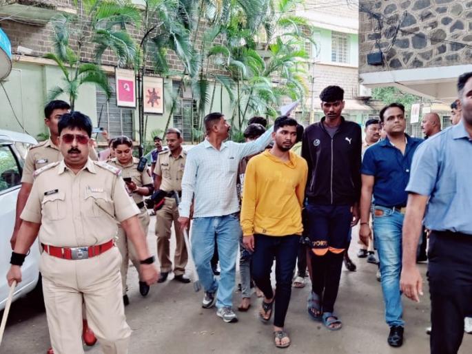 pune police By removing the barricade in the college premises, Danny killed the 'brotherhood' of the gang | Pune: काॅलेज परिसरात धिंड काढून डॅनी टोळीची ‘भाईगिरी’ जिरवली; पुणे पोलिसांची कारवाई pune police By removing the barricade in the college premises, Danny killed the 'brotherhood' of the gang | Pune: काॅलेज परिसरात धिंड काढून डॅनी टोळीची ‘भाईगिरी’ जिरवली; पुणे पोलिसांची कारवाई