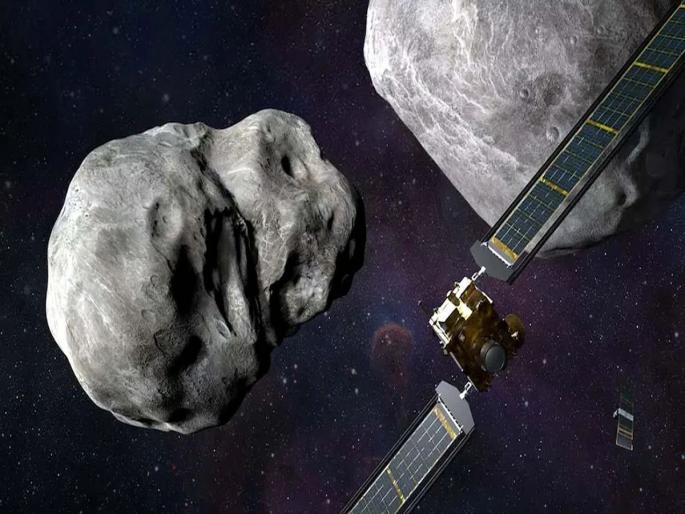 NASA's big mission to save Earth, spacecraft to hit asteroid | DART Mission: पृथ्वीला वाचवण्यासाठी नासाचं मोठं मिशन, लघुग्रहाला धडक देणार यान NASA's big mission to save Earth, spacecraft to hit asteroid | DART Mission: पृथ्वीला वाचवण्यासाठी नासाचं मोठं मिशन, लघुग्रहाला धडक देणार यान