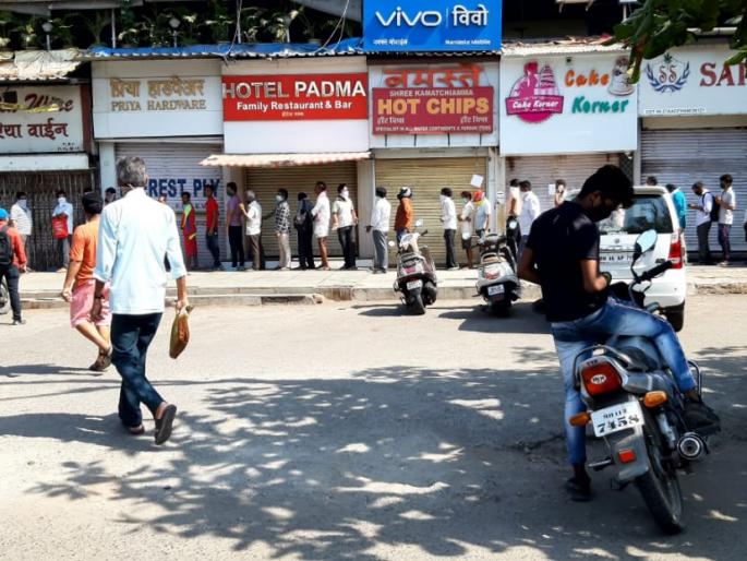 Taliram's throat is dry | तळीरामांचा घसा कोरडाच - परवानगी नाकारल्याने दुकाने बंदच