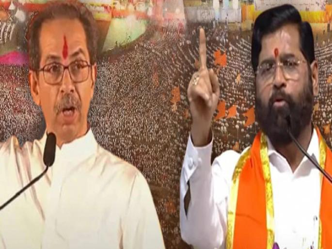 Thackeray-Shinde's show of power today; Shinde group's rally at Nesco, Uddhav Sena's at Shivaji Park | ठाकरे-शिंदेंचे आज शक्तिप्रदर्शन; शिंदे गटाचा मेळावा नेस्कोला तर उद्धवसेनेचा शिवाजी पार्कवर Thackeray-Shinde's show of power today; Shinde group's rally at Nesco, Uddhav Sena's at Shivaji Park | ठाकरे-शिंदेंचे आज शक्तिप्रदर्शन; शिंदे गटाचा मेळावा नेस्कोला तर उद्धवसेनेचा शिवाजी पार्कवर
