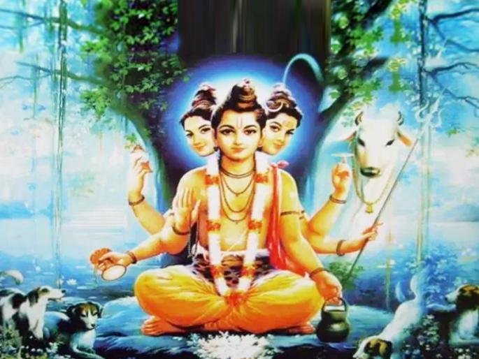 pitru paksha 2024 do worship of datta guru as much as possible recite chant this mantra regularly to get relief from pitru dosh | पितृपक्ष: दत्तगुरु उपासनेने लाभ, पितृदोषावर ‘हा’ मंत्र अत्यंत प्रभावी; जप करा, कृपा मिळवा pitru paksha 2024 do worship of datta guru as much as possible recite chant this mantra regularly to get relief from pitru dosh | पितृपक्ष: दत्तगुरु उपासनेने लाभ, पितृदोषावर ‘हा’ मंत्र अत्यंत प्रभावी; जप करा, कृपा मिळवा