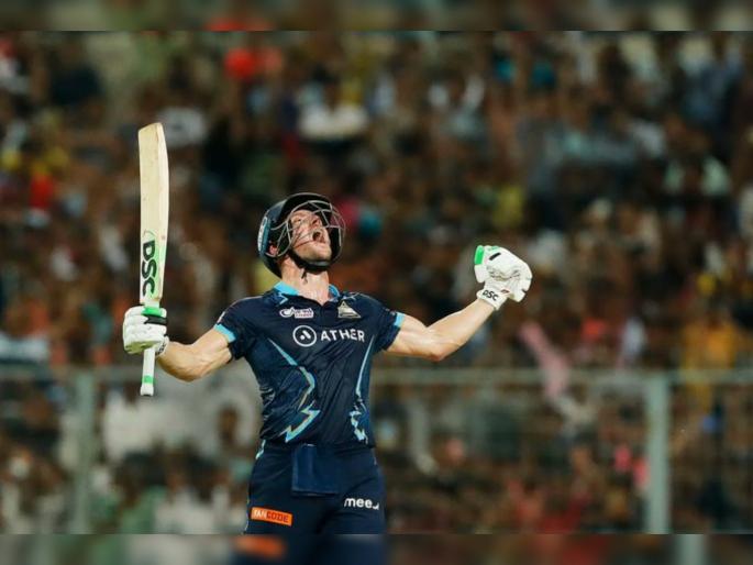 IPL 2022 Qualifier 1 GT vs RR Live Updates : A chase masterclass from David Miller - 68*(38) with 3 four and 5 sixes, Watch Video | David Miller IPL 2022 Qualifier 1 GT vs RR Live Updates : ८ चेंडूंत ४२ धावा; गुजरात टायटन्सच्या डेव्हिड मिलरच्या masterclass खेळीचा पाहा Highlights Video