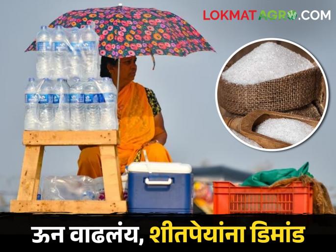 Promotion in full sun, increasing demand for soft drinks; Demand for sugar at record highs | भर उन्हात प्रचार, शीतपेयांना वाढतेय डिमांड; साखरेची मागणी विक्रमी पातळीवर