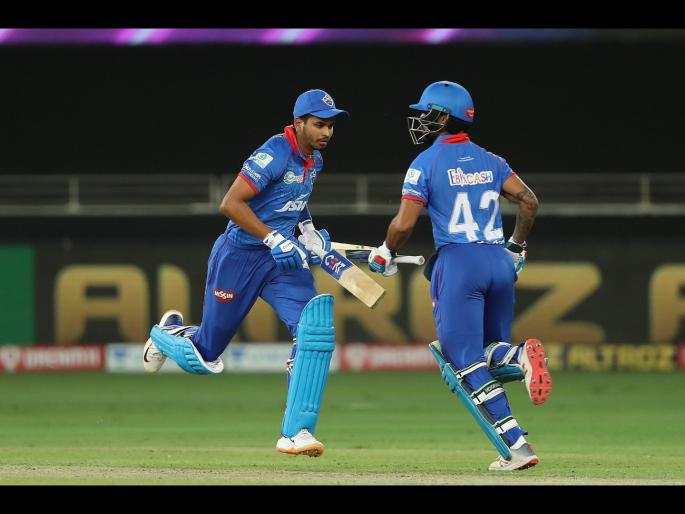 RR vs DC Latest News: RR vs DC Latest News : Innings Break! DC (161/7) have set a target of 168 runs for RR | RR vs DC Latest News : शिखर धवन-श्रेयस अय्यरनं दिल्लीला सावरले, राजस्थानसमोर तगडे आव्हान ठेवले