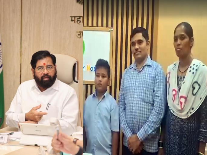 little virat bhosale was seriously ill deputy cm eknath shinde rushed to help provided relief by performing free surgery | लहानग्या विराटला गंभीर आजार, DCM शिंदे मदतीला धावले; विनामूल्य शस्त्रक्रिया करून दिला दिलासा little virat bhosale was seriously ill deputy cm eknath shinde rushed to help provided relief by performing free surgery | लहानग्या विराटला गंभीर आजार, DCM शिंदे मदतीला धावले; विनामूल्य शस्त्रक्रिया करून दिला दिलासा