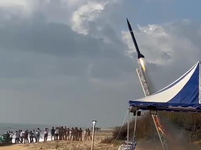 Satellite created by students of Nagpur launched into space | तामिळनाडूचे गाव अन् नागपूरचे विद्यार्थी! स्वप्नांना बळ मिळाले, तयार केलेले सॅटेलाइट अवकाशात झेपावले Satellite created by students of Nagpur launched into space | तामिळनाडूचे गाव अन् नागपूरचे विद्यार्थी! स्वप्नांना बळ मिळाले, तयार केलेले सॅटेलाइट अवकाशात झेपावले