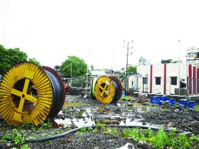The first advance substation in the state in Panvel | पनवेल शहरात राज्यातील पहिले अत्याधुनिक सबस्टेशन, काम अंतिम टप्प्यात The first advance substation in the state in Panvel | पनवेल शहरात राज्यातील पहिले अत्याधुनिक सबस्टेशन, काम अंतिम टप्प्यात