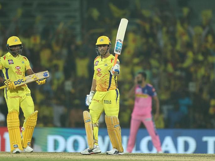 Ipl 2019 CSK vs RR live update : चेन्नईची विजयी हॅट्ट्रिक, राजस्थानवर मात | Ipl 2019 CSK vs RR live update : चेन्नईची विजयी हॅट्ट्रिक, राजस्थानवर मात