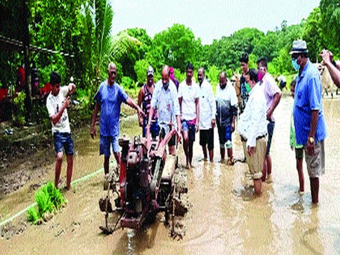 Gadya, let's do our own farming; Due to the lockdown, the plow fell into the hands of the youth | गड्या, चल आपली शेतीच बरी; लॉकडाऊनमुळे तरुणांच्या हाती आला नांगर