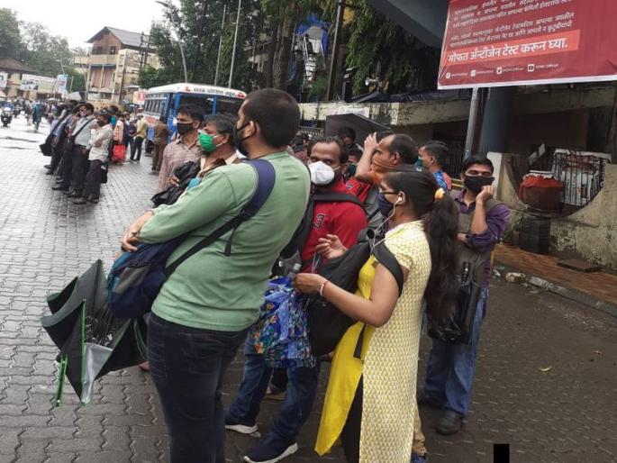 ST buses for Ganeshotsav in last Konkan; Dombivalikar on the wind | गणेशोत्सवासाठी एसटीच्या बस गेल्या कोकणात; डोंबिवलीकर वाऱ्यावर ST buses for Ganeshotsav in last Konkan; Dombivalikar on the wind | गणेशोत्सवासाठी एसटीच्या बस गेल्या कोकणात; डोंबिवलीकर वाऱ्यावर