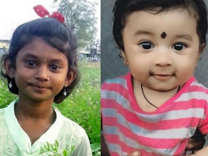 2 children die as a cement pillar collapse on them | पाळण्याने घेतला दोन चिमुकल्यांचा जीव, अंगावर खांब कोसळून बहिण-भावाचा मृत्यू 2 children die as a cement pillar collapse on them | पाळण्याने घेतला दोन चिमुकल्यांचा जीव, अंगावर खांब कोसळून बहिण-भावाचा मृत्यू