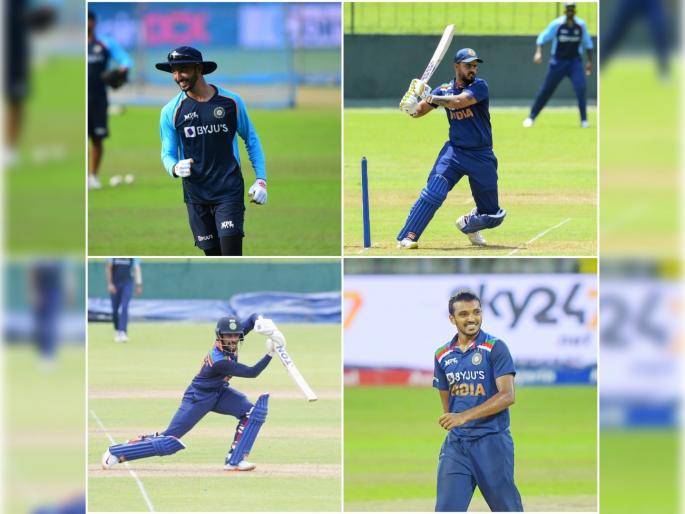 India vs SL 2nd T20I live : Devdutt Padikkal, Ruturaj Gaikwad, Nitish Rana and Chetan Sakariya making their T20I debut for India | IND Vs SL 2nd T20I Live : ९ खेळाडू गमावले तरी टीम इंडिया खचली नाही, चार पदार्पणवीरांसह उतरली मैदानावर!