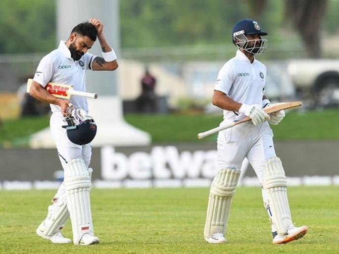 India vs South Africa, 1st Test : Team India declare at 323/4 and set a target of 395 for South Africa | India vs South Africa, 1st Test : भारतानं ठेवलं आफ्रिकेसमोर तगडं आव्हान, पाहुण्यांना फुटलाय घाम