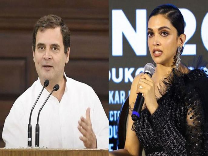 Hopefully Rahul will be PM one day deepika padukones old video goes viral after she extends support to jnu students | JNU Attack : नऊ वर्षांपूर्वी राहुल गांधींबद्दल काय म्हणाली होती दीपिका?; व्हिडीओ व्हायरल Hopefully Rahul will be PM one day deepika padukones old video goes viral after she extends support to jnu students | JNU Attack : नऊ वर्षांपूर्वी राहुल गांधींबद्दल काय म्हणाली होती दीपिका?; व्हिडीओ व्हायरल
