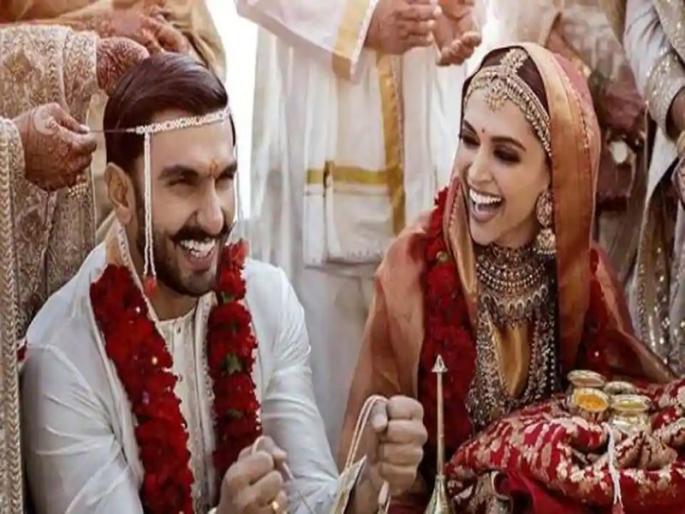 deepika padukone ranveer singh wedding photo see deepika padukone wedding dupptta | Deepika Ranveer Wedding : दीपिकाच्या लग्नाचे फोटो व्हायरल; ब्राइडल लूकपेक्षा चुनरीकडे सर्वाचं लक्ष! deepika padukone ranveer singh wedding photo see deepika padukone wedding dupptta | Deepika Ranveer Wedding : दीपिकाच्या लग्नाचे फोटो व्हायरल; ब्राइडल लूकपेक्षा चुनरीकडे सर्वाचं लक्ष!