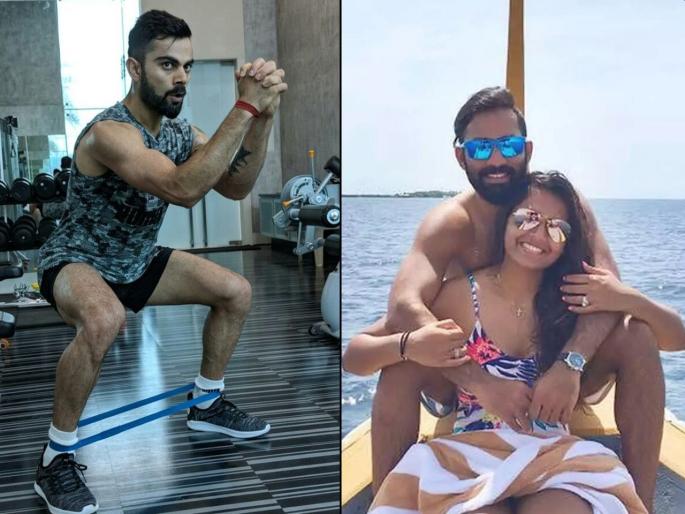 Virat Kohli's inspiration for fitness is Dinesh Karthik's wife deepika pallikal | ऐकावं ते नवलंच! दिनेश कार्तिकच्या पत्नीकडून विराट कोहलीने घेतली फिटनेससाठी प्रेरणा