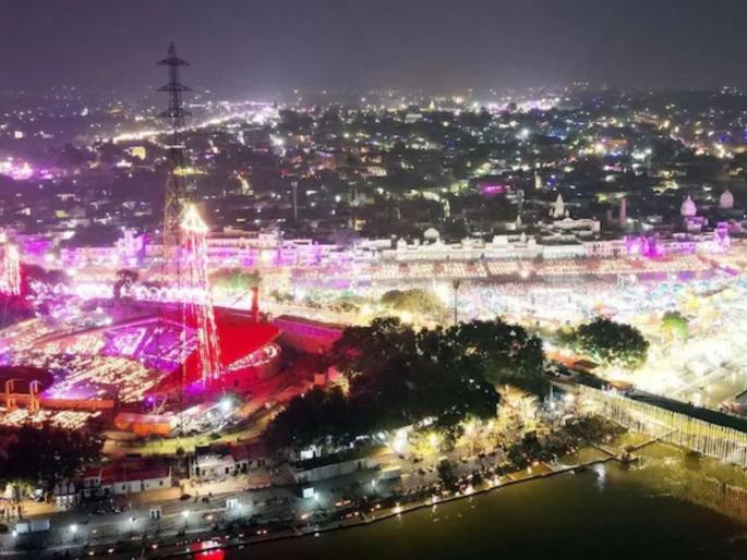 ayodhya mp expressed pain on not invited in deepotsav bjp said he dont have time to visit | "दीपोत्सवाचं निमंत्रण नाही", अयोध्येच्या खासदाराचा गंभीर आरोप; भाजपाचा पलटवार, म्हणाले...