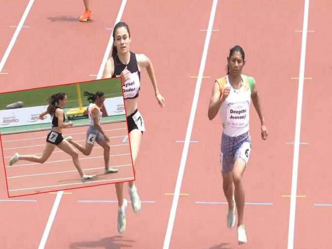 India's deepthi jeevanji has won gold medal in Para Athletics Championships 2024 | World Record! काय भारी धावली राव; भारताच्या लेकीनं रचला इतिहास, जिंकलं सुवर्ण India's deepthi jeevanji has won gold medal in Para Athletics Championships 2024 | World Record! काय भारी धावली राव; भारताच्या लेकीनं रचला इतिहास, जिंकलं सुवर्ण