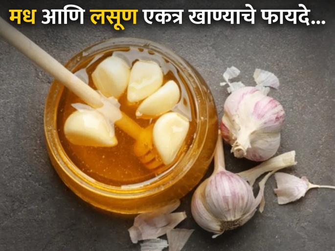 Is it really good to eat with honey and garlic? Know the benefits | मध आणि लसूण सोबत खाणं खरंच चांगलं असतं का? जाणून घ्या याचे फायदे Is it really good to eat with honey and garlic? Know the benefits | मध आणि लसूण सोबत खाणं खरंच चांगलं असतं का? जाणून घ्या याचे फायदे