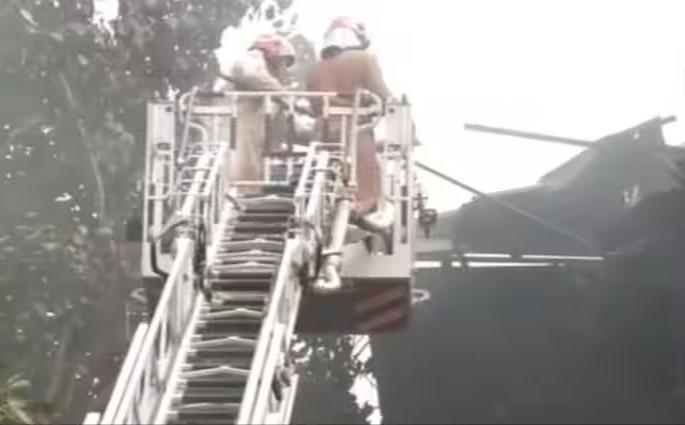 delhi nabi karim area massive fire in furniture showroom police saved the lives of 44 people | Video - अग्नितांडव! दिल्लीतील फर्निचर शोरूमला भीषण आग; ४४ लोकांचा जीव वाचवण्यात यश delhi nabi karim area massive fire in furniture showroom police saved the lives of 44 people | Video - अग्नितांडव! दिल्लीतील फर्निचर शोरूमला भीषण आग; ४४ लोकांचा जीव वाचवण्यात यश