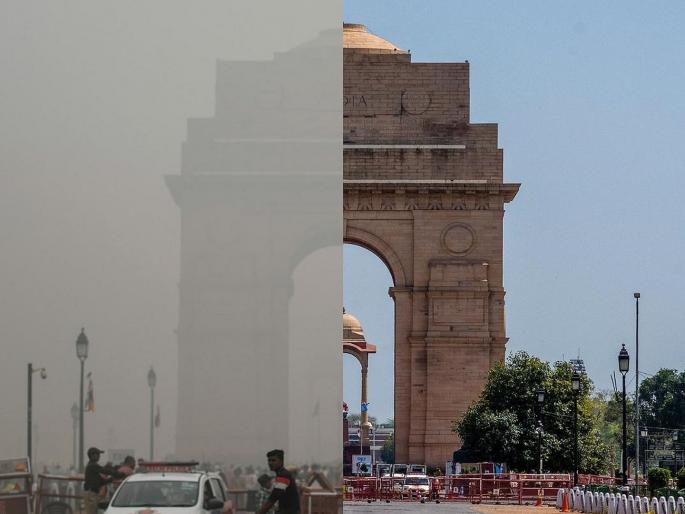 delhi-air-pollution-diwali-aqi-417-grap-2-implementation | दिवाळी सुरु नाही झाली तोच दिल्लीची हवा अतिविषारी बनली; आनंद विहारमध्ये गुणवत्ता ४१७ वर... delhi-air-pollution-diwali-aqi-417-grap-2-implementation | दिवाळी सुरु नाही झाली तोच दिल्लीची हवा अतिविषारी बनली; आनंद विहारमध्ये गुणवत्ता ४१७ वर...