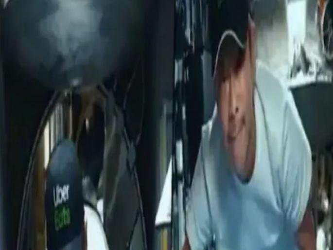 food delivery in space to astronaut by uber eats first ever in the history | अंतरिक्षात केली फुड डिलीव्हरी, 'या' कंपनीने इतिहासात पहिल्यांदाच केले काम! food delivery in space to astronaut by uber eats first ever in the history | अंतरिक्षात केली फुड डिलीव्हरी, 'या' कंपनीने इतिहासात पहिल्यांदाच केले काम!