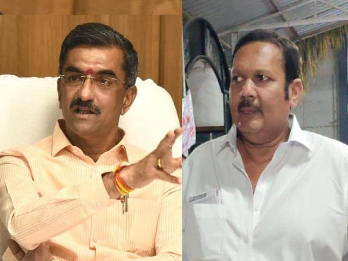 Objection to drawing mural of Udayanraj on the building on Powai Naka in Satara, Controversy between Shambhuraj Desai and Udayanaraje | भित्तीचित्रावरून उदयनराजे-शंभुराज यांच्यात बिनसले!, शंभूराज देसाई म्हणाले.. Objection to drawing mural of Udayanraj on the building on Powai Naka in Satara, Controversy between Shambhuraj Desai and Udayanaraje | भित्तीचित्रावरून उदयनराजे-शंभुराज यांच्यात बिनसले!, शंभूराज देसाई म्हणाले..