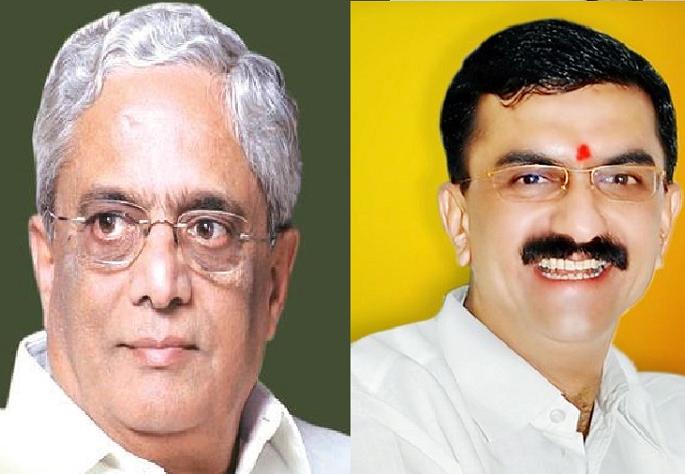 Dispute between Minister of State for Home Affairs Shambhuraje Desai's group and NCP workers over work on Sakav bridge over stream of Janai Devi temple at Dadholi | श्रेयवाद उफाळला, दाढोलीत पाटणकर-देसाई गट आमने सामने Dispute between Minister of State for Home Affairs Shambhuraje Desai's group and NCP workers over work on Sakav bridge over stream of Janai Devi temple at Dadholi | श्रेयवाद उफाळला, दाढोलीत पाटणकर-देसाई गट आमने सामने