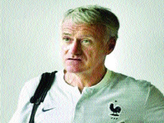 The world championship, as per the victory of 1998, is Deschamps | १९९८च्या विजयाप्रमाणेच विश्वविजेतेपद शानदार : डेसचॅम्प्स The world championship, as per the victory of 1998, is Deschamps | १९९८च्या विजयाप्रमाणेच विश्वविजेतेपद शानदार : डेसचॅम्प्स