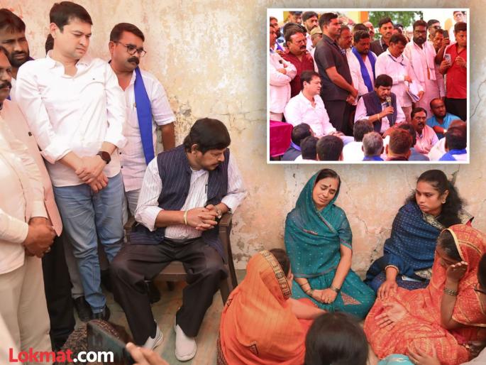 Massajog Sarpanch murder case; Sarpanch Santosh Deshmukh's murder tarnished the image of the state: Ramdas Athawale | सरपंच संतोष देशमुख यांच्या क्रूर हत्येमुळे राज्याची प्रतिमा कलंकित झाली: रामदास आठवले