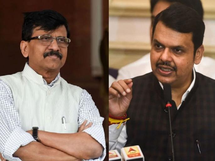 bjp devendra fadnavis assures ed action after shiv sena mp sanjay raut challenges | 'त्या' १०० लोकांची यादी द्या, कारवाई होईल; फडणवीसांचा संजय राऊतांना 'शब्द' bjp devendra fadnavis assures ed action after shiv sena mp sanjay raut challenges | 'त्या' १०० लोकांची यादी द्या, कारवाई होईल; फडणवीसांचा संजय राऊतांना 'शब्द'