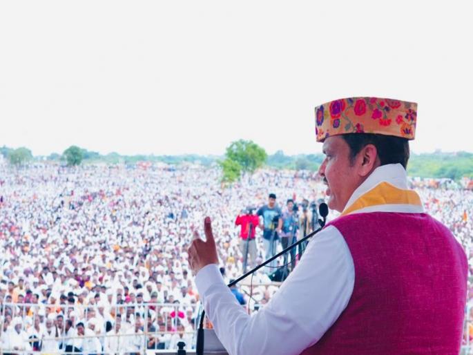Sant Shakti entered the fray and the opposition was wiped out: Devendra Fadnavis | संत शक्ती मैदानात उतरली अन् विरोधकांचा सुपडासाफ झाला: देवेंद्र फडणवीस Sant Shakti entered the fray and the opposition was wiped out: Devendra Fadnavis | संत शक्ती मैदानात उतरली अन् विरोधकांचा सुपडासाफ झाला: देवेंद्र फडणवीस