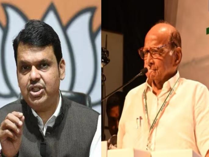 sharad Pawar's language of party merger due to change of atmosphere..." Devendra Fadnavis' criticism at Mahayuti's campaign meeting | "हवा बदलल्यामुळे पवारांची पक्ष विलीनीकरणाची भाषा..." महायुतीच्या प्रचार सभेत देवेंद्र फडणवीसांची टीका sharad Pawar's language of party merger due to change of atmosphere..." Devendra Fadnavis' criticism at Mahayuti's campaign meeting | "हवा बदलल्यामुळे पवारांची पक्ष विलीनीकरणाची भाषा..." महायुतीच्या प्रचार सभेत देवेंद्र फडणवीसांची टीका