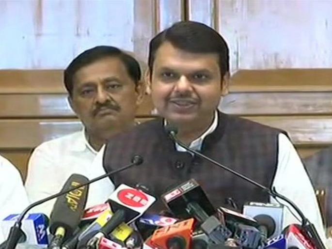 Breaking: Devendra Fadnavis big statement on CM Post for two and a half years! | महाराष्ट्र निवडणूक 2019 : अडीच वर्षांच्या मुख्यमंत्रिपदाबाबत देवेंद्र फडणवीस यांनी केला मोठा गौप्यस्फोट! Breaking: Devendra Fadnavis big statement on CM Post for two and a half years! | महाराष्ट्र निवडणूक 2019 : अडीच वर्षांच्या मुख्यमंत्रिपदाबाबत देवेंद्र फडणवीस यांनी केला मोठा गौप्यस्फोट!