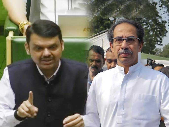 devendra fadnavis criticized uddhav thackeray and said only 46 minutes in the session shouting for democracy and what will aditya thackeray be afraid of | लोकशाहीच्या नावे ओरडणारे सभागृहात केवळ ४६ मिनिटे: फडणवीस; आदित्यला काय घाबरणार? devendra fadnavis criticized uddhav thackeray and said only 46 minutes in the session shouting for democracy and what will aditya thackeray be afraid of | लोकशाहीच्या नावे ओरडणारे सभागृहात केवळ ४६ मिनिटे: फडणवीस; आदित्यला काय घाबरणार?