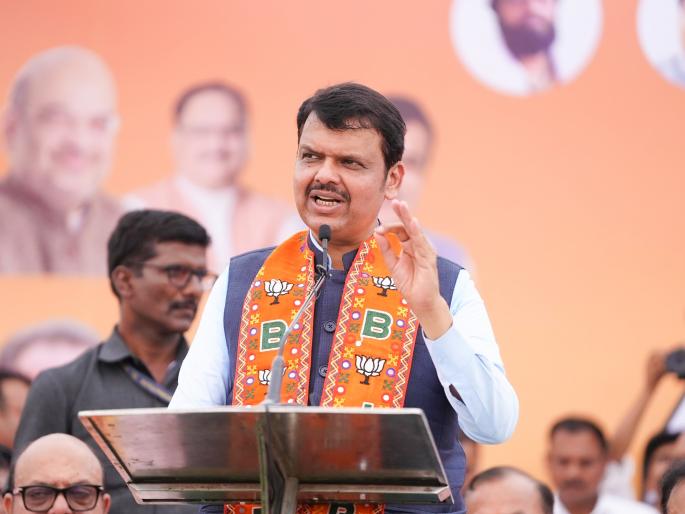 bjp dcm devendra fadnavis slams opposition maha vikas aghadi in jalgaon rally lok sabha election 2024 | “उद्धव ठाकरेंच्या इंजिनमध्ये आदित्य ठाकरेंना जागा, संजय राऊतांना नाही”; फडणवीसांचा टोला bjp dcm devendra fadnavis slams opposition maha vikas aghadi in jalgaon rally lok sabha election 2024 | “उद्धव ठाकरेंच्या इंजिनमध्ये आदित्य ठाकरेंना जागा, संजय राऊतांना नाही”; फडणवीसांचा टोला