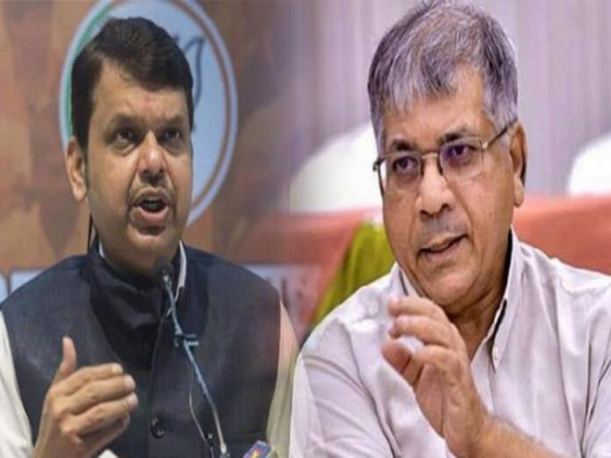 Showing a pendrive in the hall is no bravery; Prakash Ambedkar targets Fadnavis | सभागृहात पेनड्राईव्ह दाखवणे हा काही शूरपणा नाही; प्रकाश आंबेडकरांचा फडणवीसांवर निशाणा Showing a pendrive in the hall is no bravery; Prakash Ambedkar targets Fadnavis | सभागृहात पेनड्राईव्ह दाखवणे हा काही शूरपणा नाही; प्रकाश आंबेडकरांचा फडणवीसांवर निशाणा
